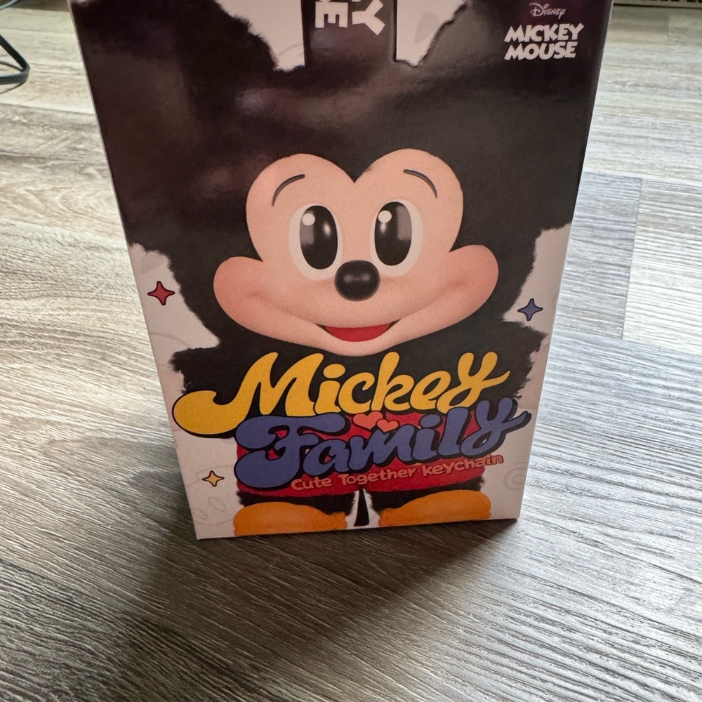 Pop Mart x Disney Mickey Family “Cute Together” Keychain Blind Box – Sealed